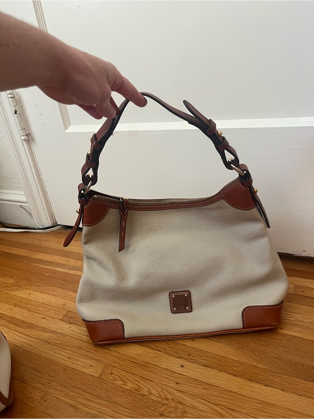 Vintage Dooney & Bourke Pebble Grain Shoulder Bag